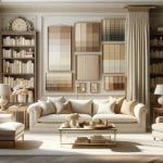 Abbinamenti per l'arredamento in colore avorio chiaro e scuro: eleganza e contrasto